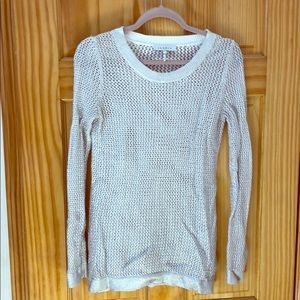 Sandro METALLIC SLIVER sweater